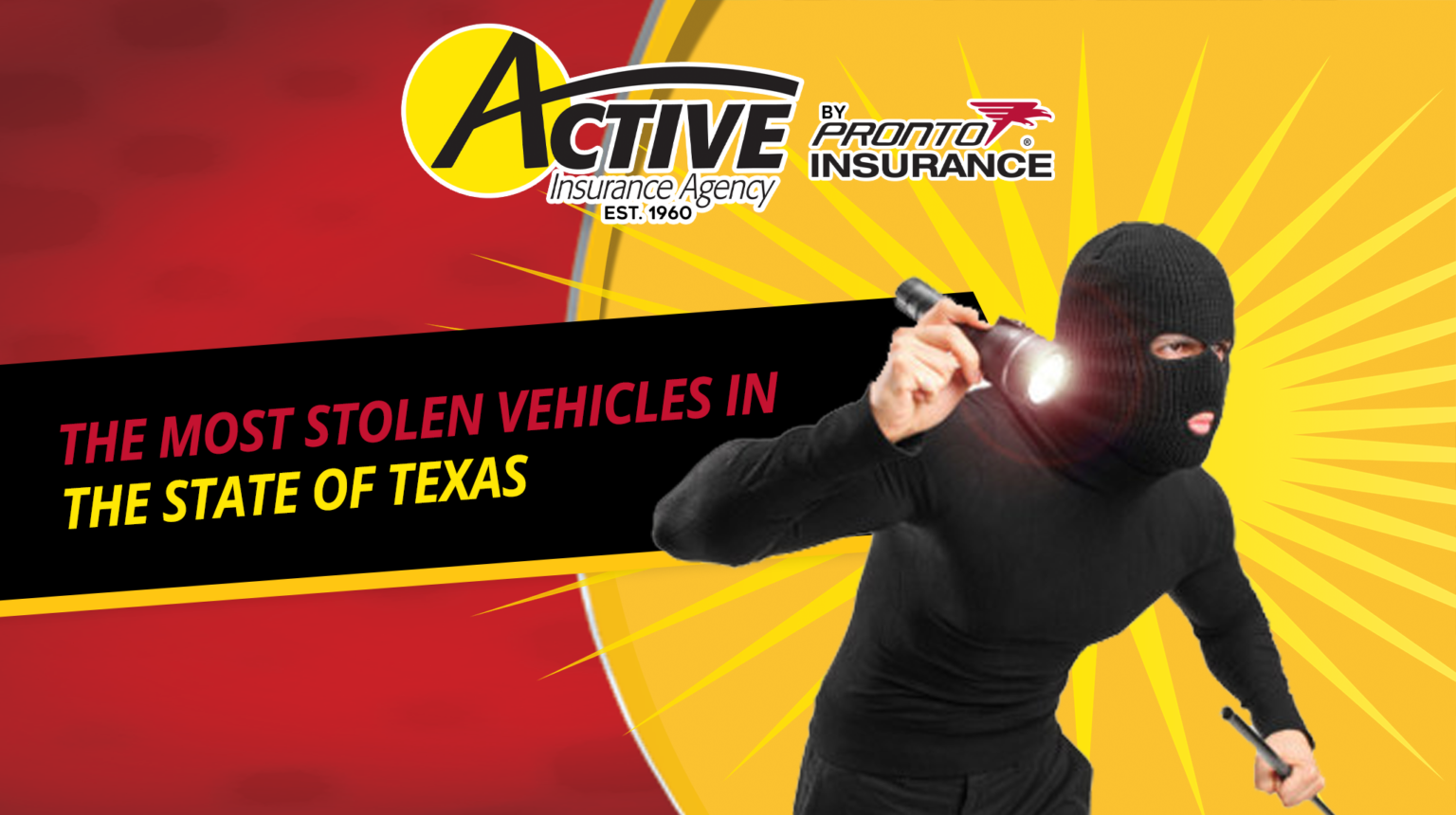 The Most Stolen Vehicles in the State of Texas Active Insurance by